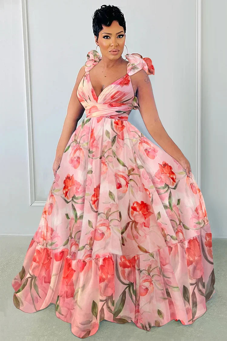 Vestido Rosette Floral