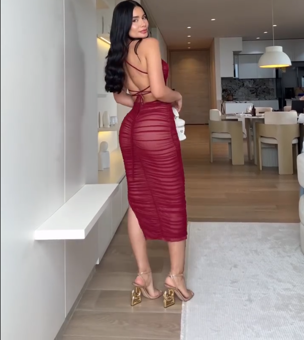 Robe Voile Écarlate