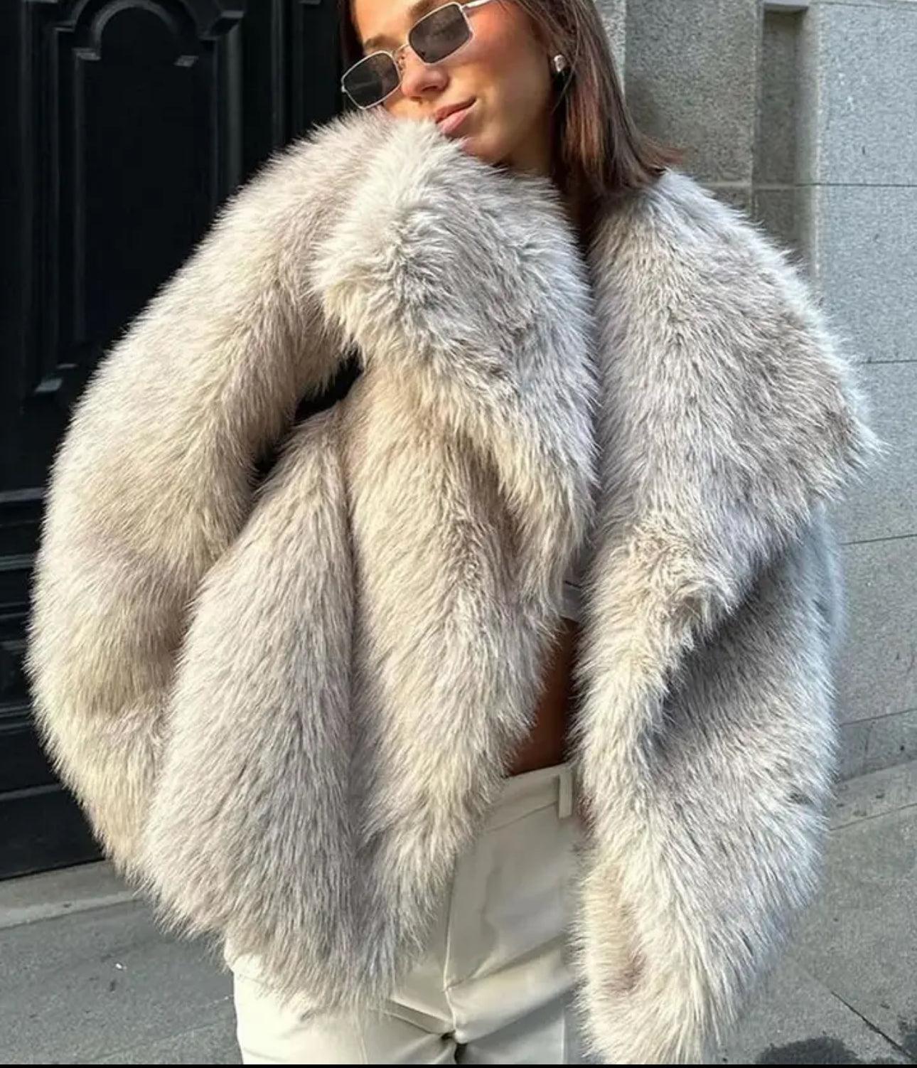 Manteau Chili – Luxe et confort en cuir synthétique