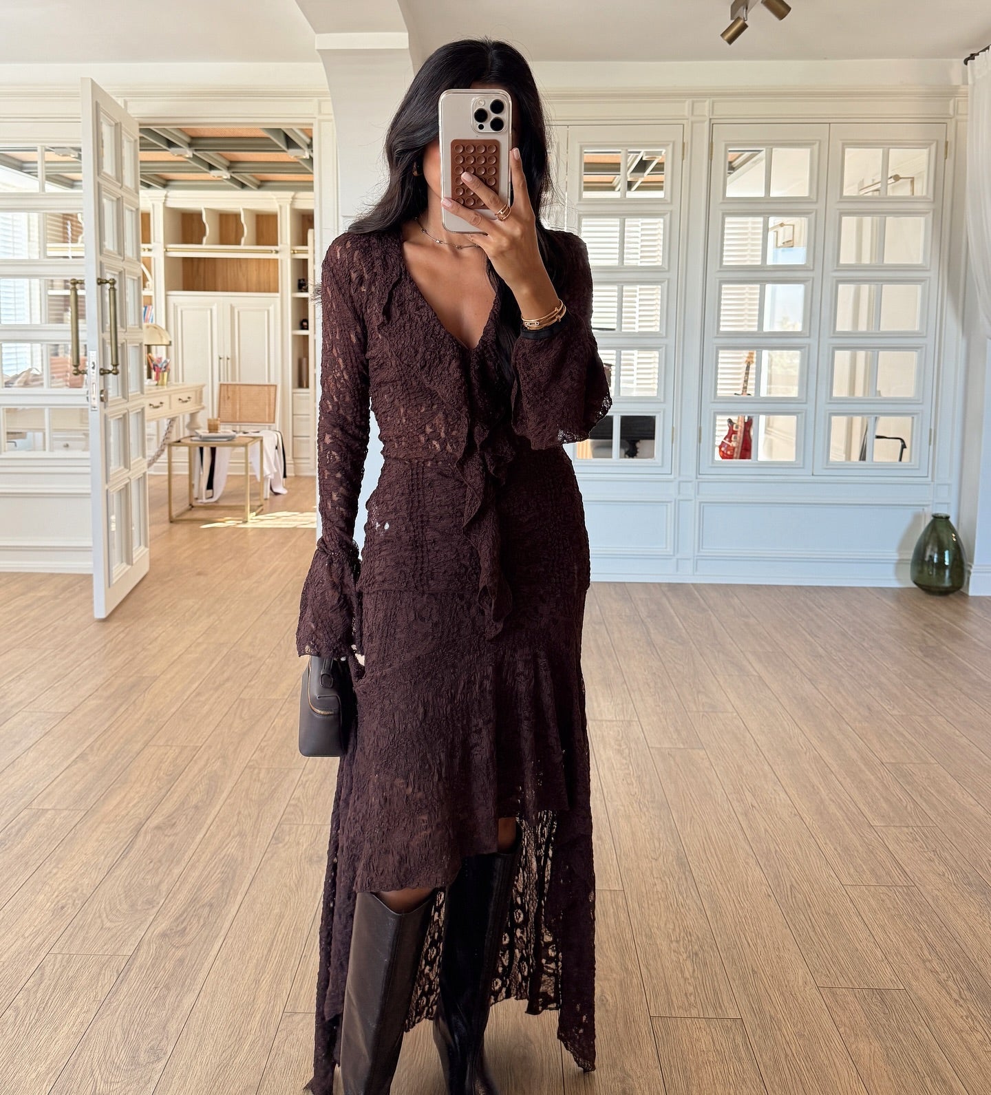 Robe Maëlys Chocolat